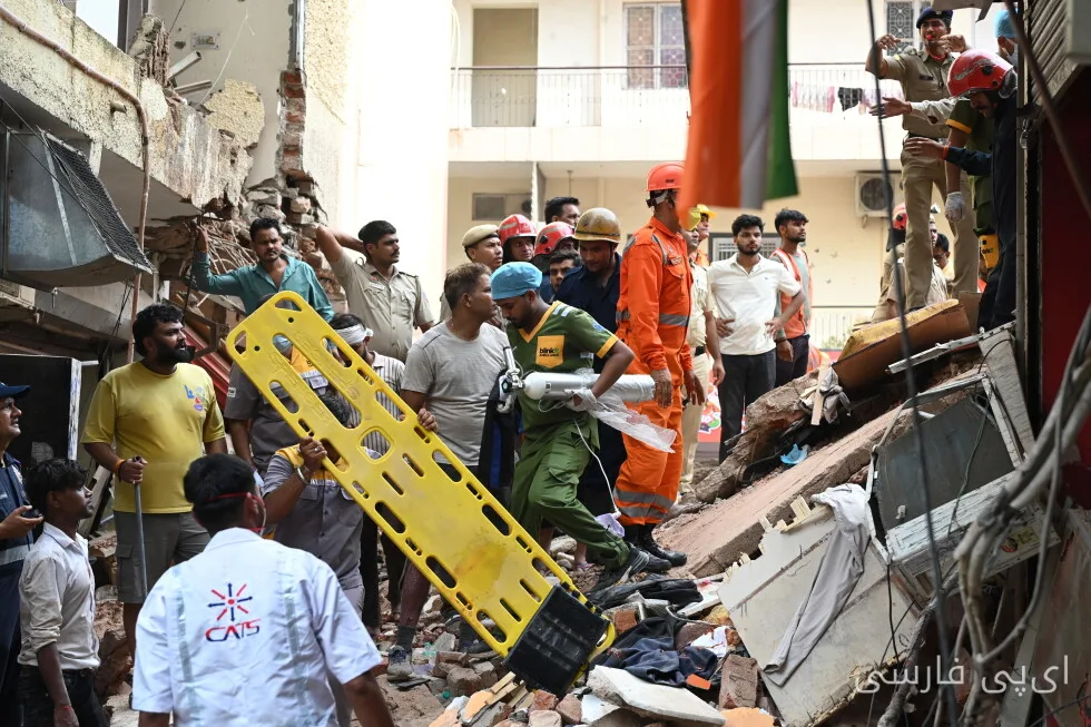 Tragedy in Delhi: Building Collapse Claims One Life